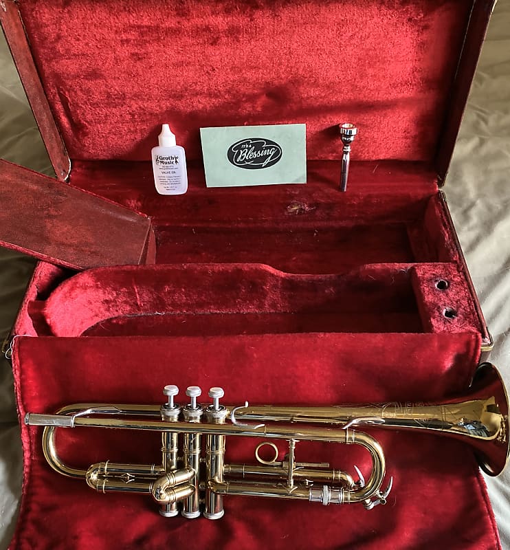 Blessing Artist Model B Flat Trumpet Circa 1957 Lacquer