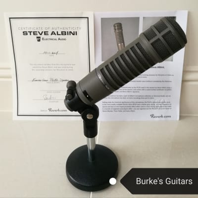 Kurt Cobain Memorabilia: Electro-Voice PL20 microphone used on Nirvana's "In Utero" image 2