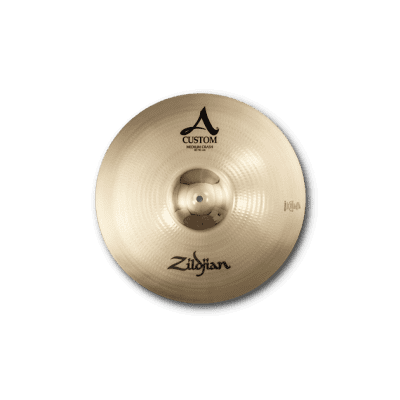 Zildjian 18 Inch A Custom Medium Crash Cymbal A20828  642388292297 image 2
