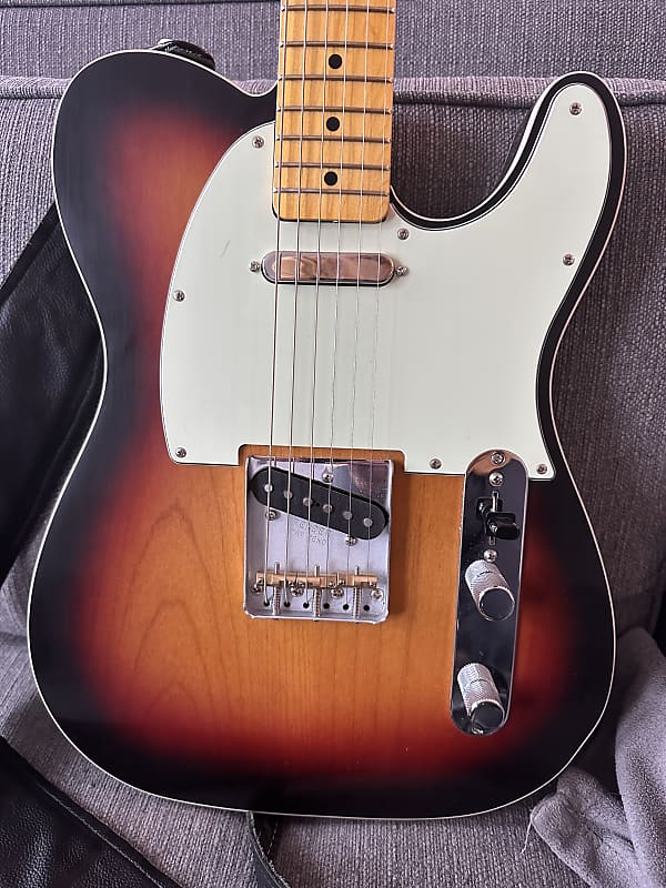 Double Bound Sunburst Telecaster / Chunky Satin Neck / Tonerider image 1