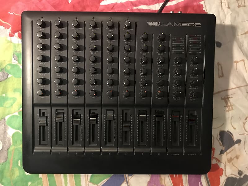 rare Yamaha AM802 (year 1989) Analog Mixer | Reverb