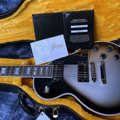 NEW! 2024 Gibson Custom Shop Les Paul Custom - Authorized Dealer - Silverburst - Super RARE! 10.5 - G02268 image 13