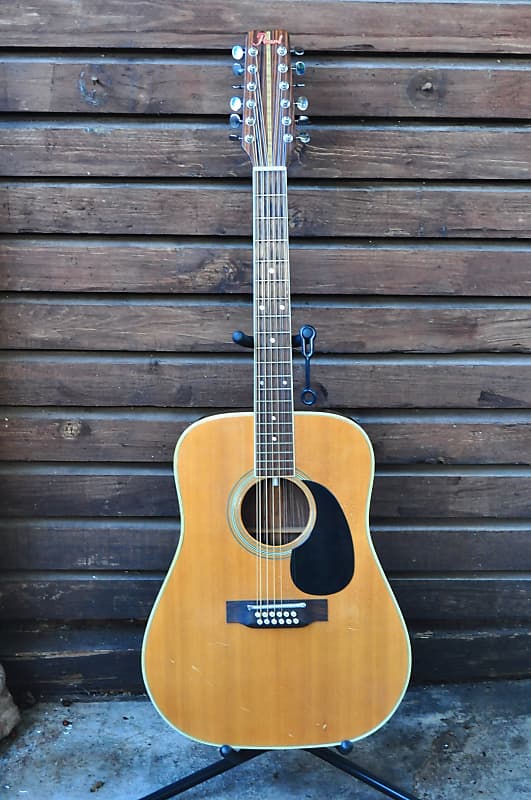 ギター Pearl Guitar Folk Mode by HAYASHI Pearl Folk 12 string acoustic guitar Made In Japan by