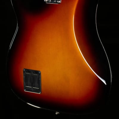 Fender American Ultra Precision Bass Ultraburst Bass Guitar-US210092467-9.47 lbs image 2