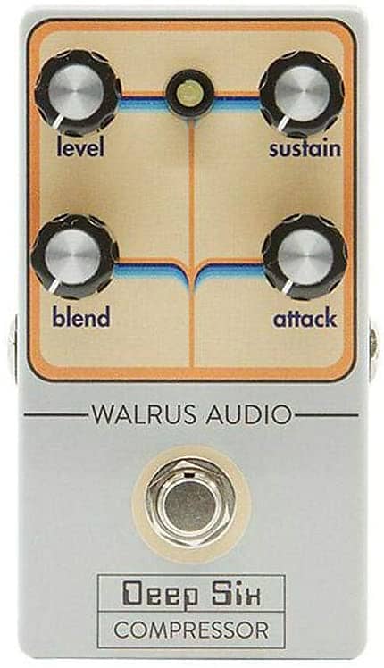 Walrus Audio Deep Six Compressor Pedal - Limited Retro