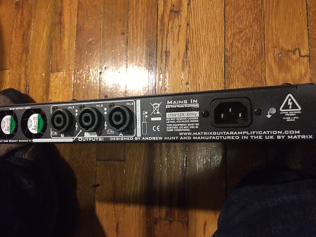 Matrix GT800FX Power Amp | Reverb