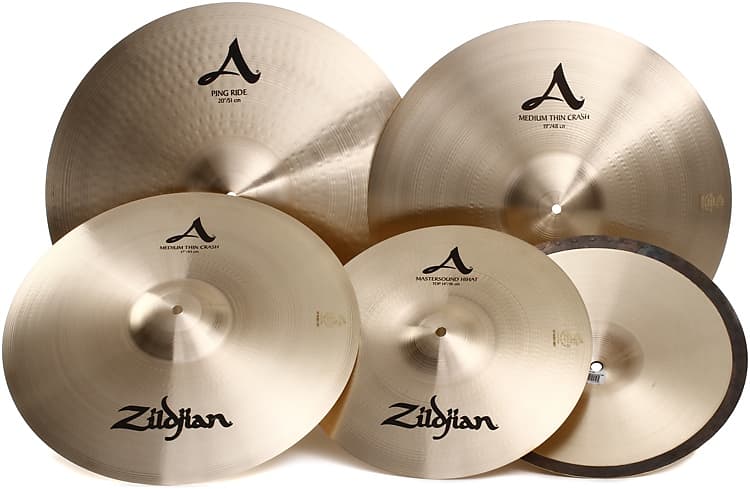 Zildjian A Rock Cymbal Set - 14/17/19/20 inch image 1