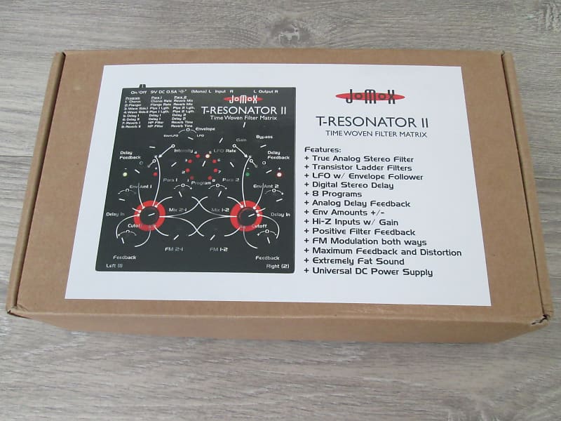 JoMox TResonator MKII Filter Delay Reverb