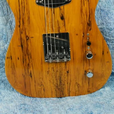 VZ Custom Guitars Spalted Maple Top T-Style image 1