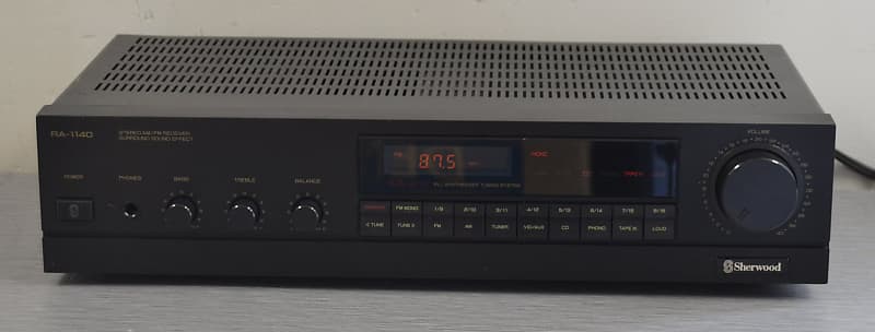 Sherwood RA-1140 Stereo Receiver * 25W RMS * 1990  			