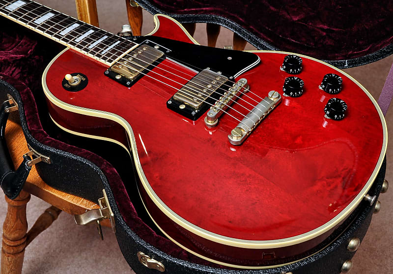 Orville by Gibson Les Paul Custom 1988 Wine Red | Reverb