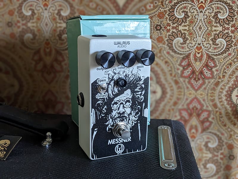 Walrus Audio Messner Overdrive 2015 - 2017 - White / Black | Reverb