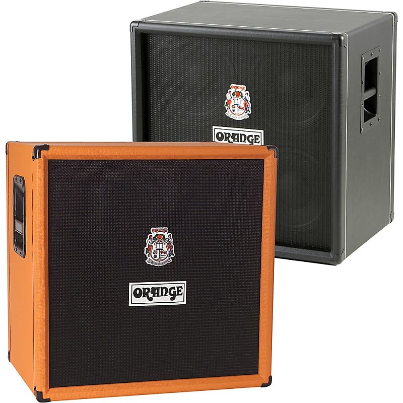 Orange Amplifiers OBC Series OBC410 600W 4x10 Bass Speaker Cabinet image 1