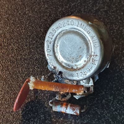Fender Potentiometer Jaguar Jazzmaster 1964 Stackpole 1 Meg 1964 image 1