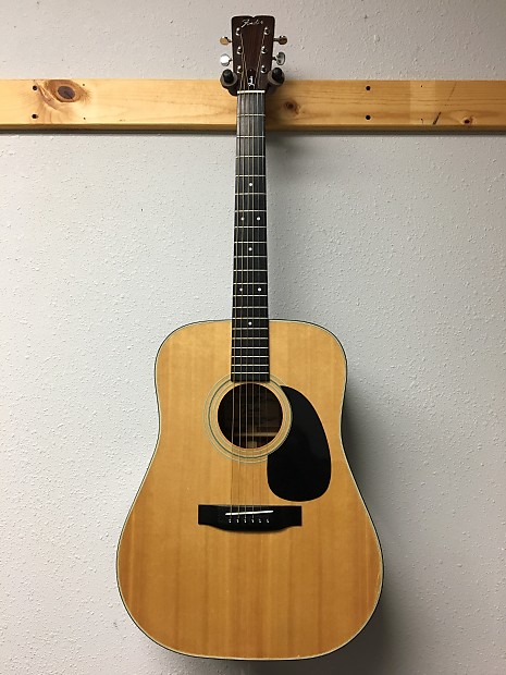 1980 fender store acoustic guitar