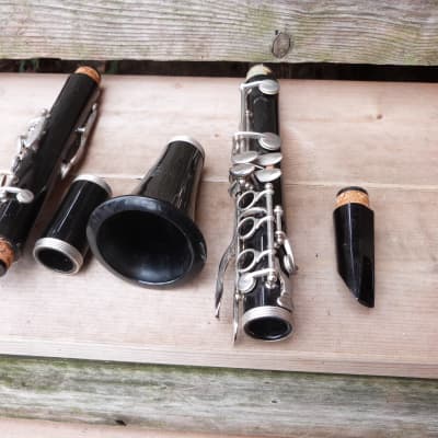 buescher aristocrat clarinet eboline brickhart  black image 5
