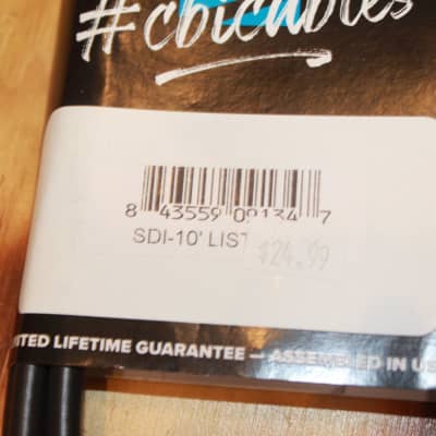 C.B.I. 10' Coaxial Cables SDI-10' (Bundle of 6 Cables) image 2