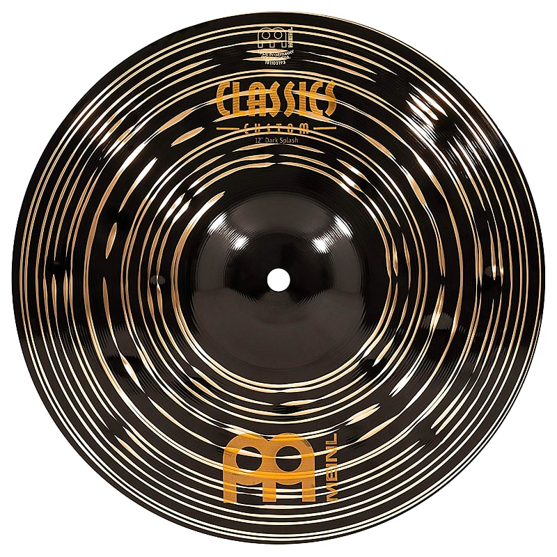 Meinl 12" Classics Custom Dark Splash Cymbal 2019 image 1