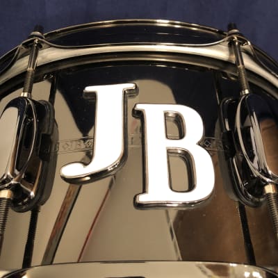 13”x6.5” Tama John Blackwell (of Prince) Signature Snare Drum 2010s - Black Chrome image 8