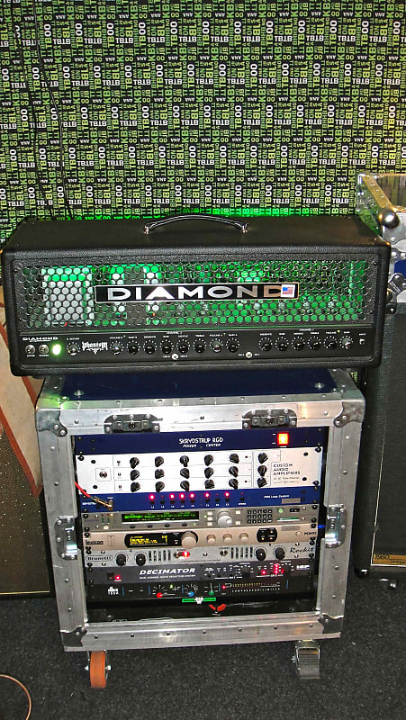 Diamond Phantom 2009 Hand-Crafted in USA 2,5 Channel All-Tube Head image 1