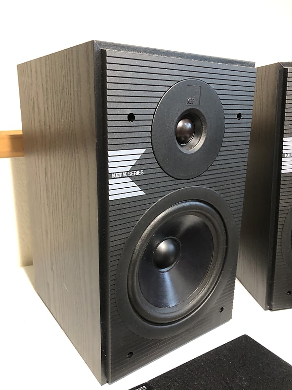 KEF K Series K120 Bookshelf Speakers Audiophile HiFi Stereo