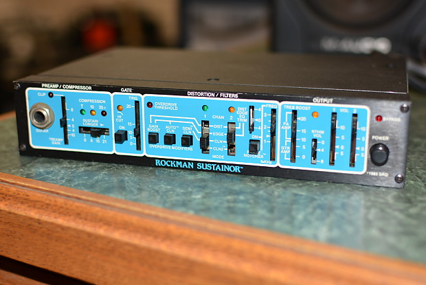 Rockman SUSTAINOR Model 100 GUITAR Preamp 1985 TOM Scholz