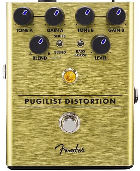 Fender Pugilist Distortion Effect Pedal image 1