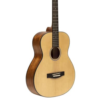Stagg Auditorium Acoustic Guitar - Natural - SA25 A SPRUCE image 1