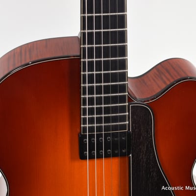Bourgeois A-350 17" Cutaway Archtop, European Spruce, Maple, Armstrong and K&K Pickups image 5
