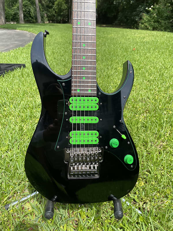 Ibanez Universe UV7-BK 1989 - Black | Reverb