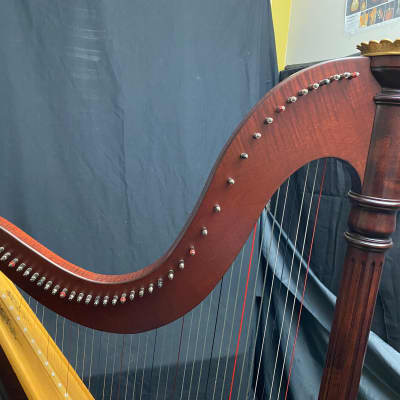 Lyon & Healy Prelude Mahogany 38-String Harp - Local Pickup Takoma Park, MD image 8