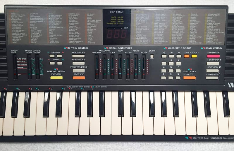 YAMAHA PSS-380 FMシンセ Yamaha PSS 380 Demo .. The Most Unique of the PSS/PSR FM