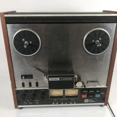 TEAC X-10R 10.5 inch 6 head Auto Reverse reel to reel tape deck recorder  with wooden cabinet
