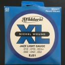 D'Addario EJ21 Jazz Light Gauge Strings (.012-.052) Nickel Wound