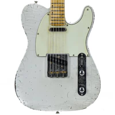 Franchin Guitars Mars Olympic White Medium Relic 2023 for sale