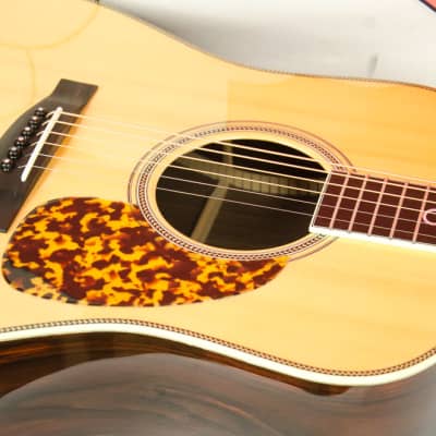 Used 1999 Santa Cruz D Brazilian Rosewood Tony Rice Professional Dreadnought Acoustic Guitar, Hard Case image 18