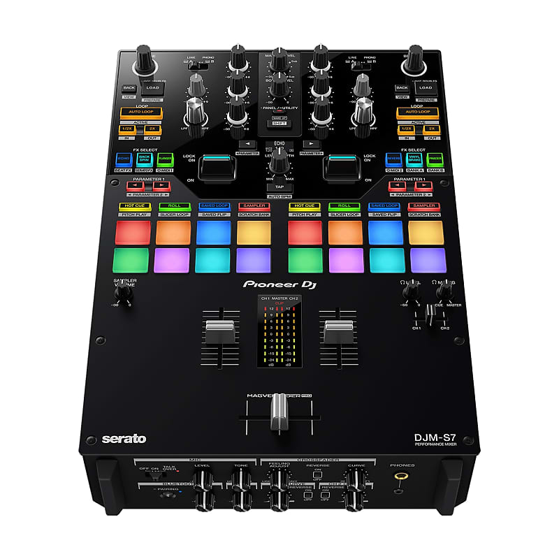 Pioneer DJM-S7 Scratch-Style 2-Channel Performance DJ Battle Mixer image 1