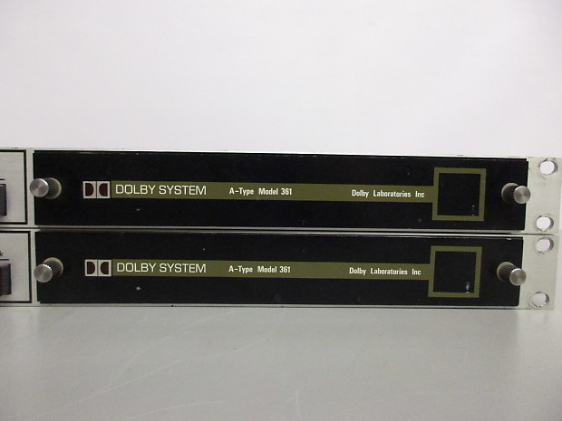 Dolby A-Type Model 361 Noise Reduction Dual Unit | Reverb