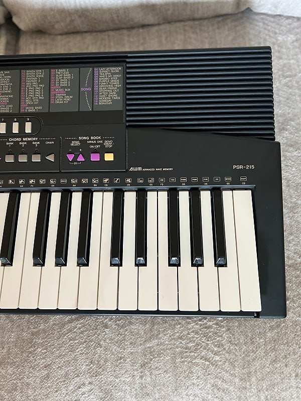 YAMAHA ヤマハ　電子ピアノ　電子キーボード　PSR-215⭐️美品♪希少品⭐️ YAMAHA PSR-215 電子キーボード - メルカリ