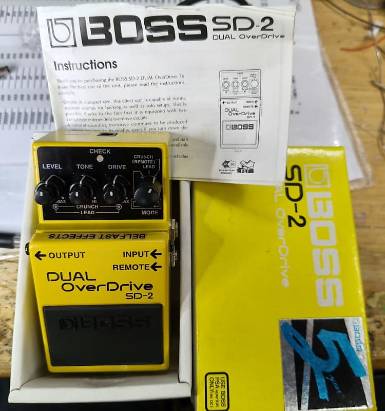 Boss SD-2 Dual Overdrive | Reverb UK