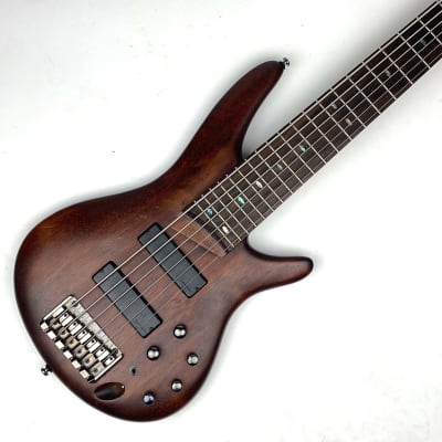 Ibanez SR506- 6-String Bass Brown Mahogany W Gigbag for sale