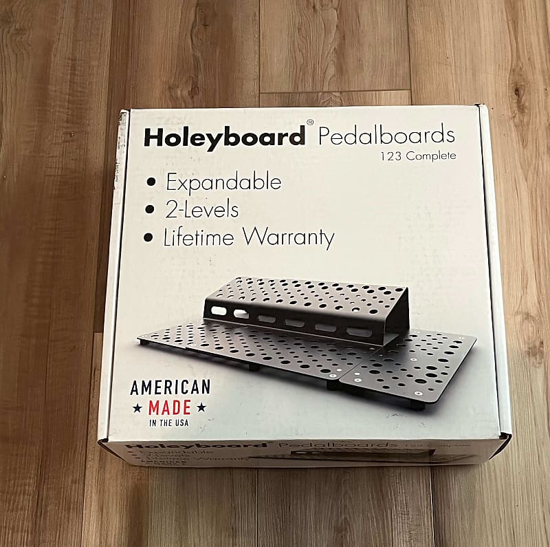 Holeyboard Pedalboards 123 Complete Pedalboard Black Reverb