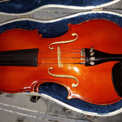 A.R. Seidel Sized 4/4 violin, Germany, 1998,  Stradivarius Copy, with Case & Bow image 10