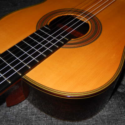 TAKAMINE'S ALL TIME BEST - No15 1980 - BOUCHET/TORRES/HAUSER/FURUI STYLE - CLASSICAL GRAND CONCERT GUITAR - SPRUCE/BRAZILIAN ROSEWOOD image 9