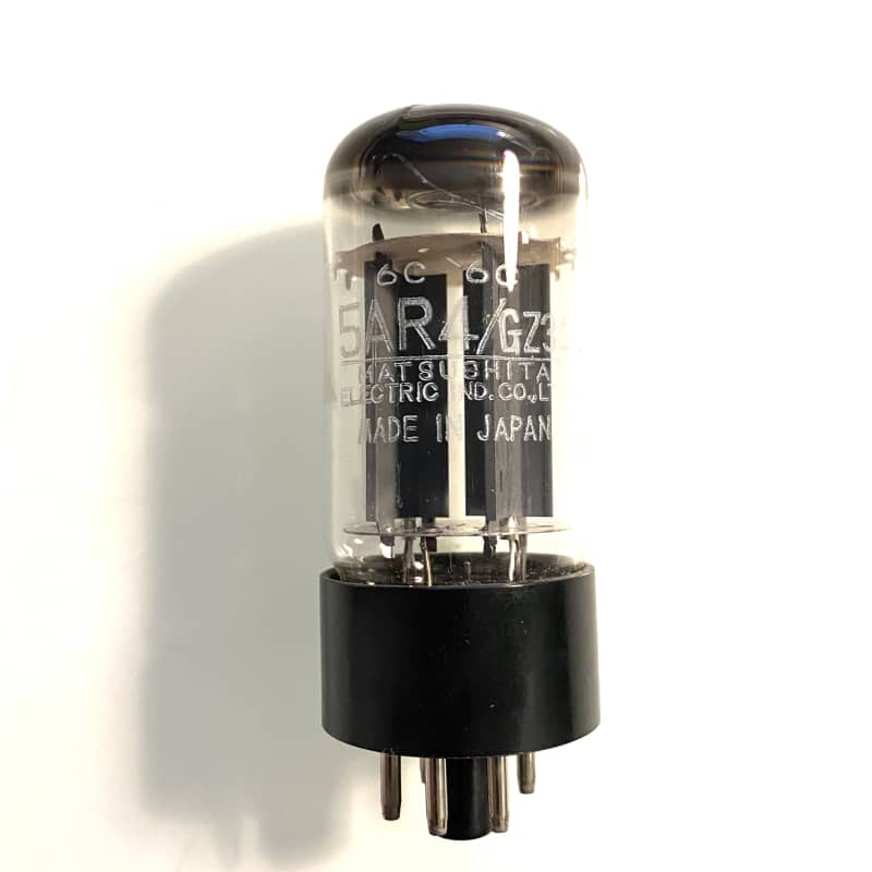 1963 (B3D2) Mullard 5AR4 GZ34 RECTIFIER TUBE F32 Rev Branded