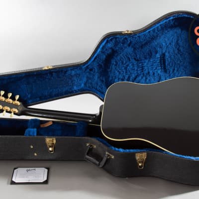 2014 Gibson Custom Shop Hummingbird Ebony Black image 6