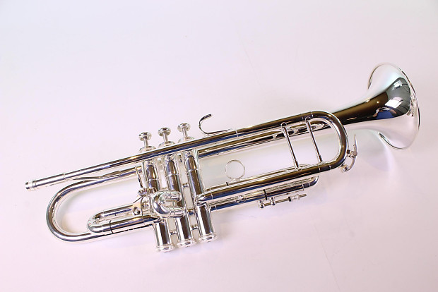 King 2055T Silver Flair Step-Up Model Bb Trumpet w/ 1st Slide Trigger image 1