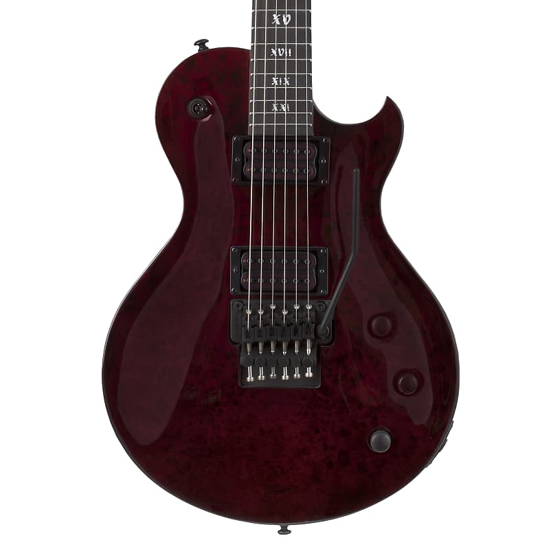 Schecter Solo II Apocalypse Electric Guitar Red Reign Floyd Rose