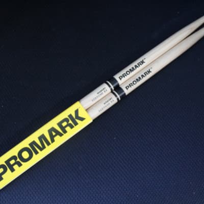 Promark by D'Addario Rebound 5A Hickory Nylon Tip Drum Sticks RBH565N image 1