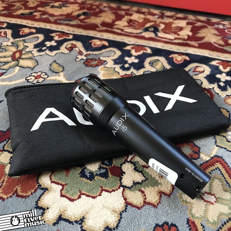 Audix i5 Cardioid Dynamic Instrument Microphone - Used, with Mic Bag